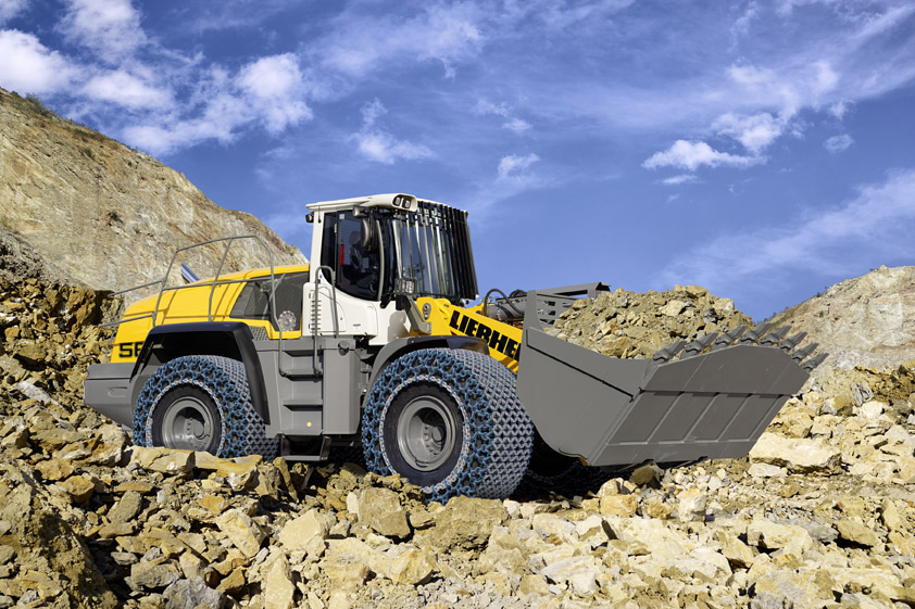 Liebherr machines in use worldwide in the quarry industry