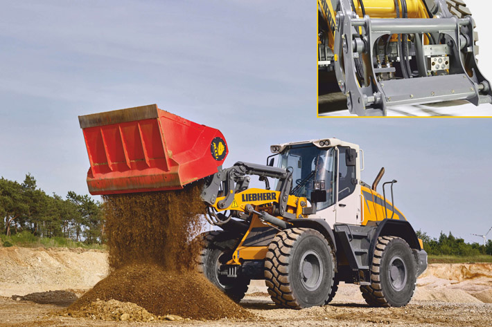 Ready to tackle new tasks at the touch of a button: Liebherr LIKUFIX quick coupling system used in sewer construction by the Feickert construction company