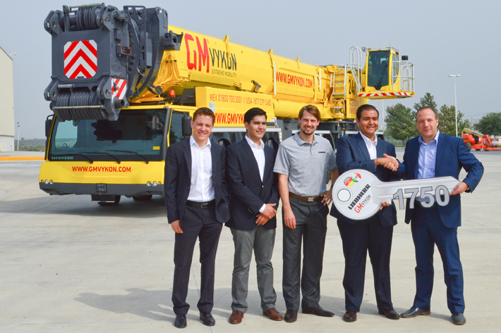 Première grue mobile LTM 1750-9.1 pour le Mexique