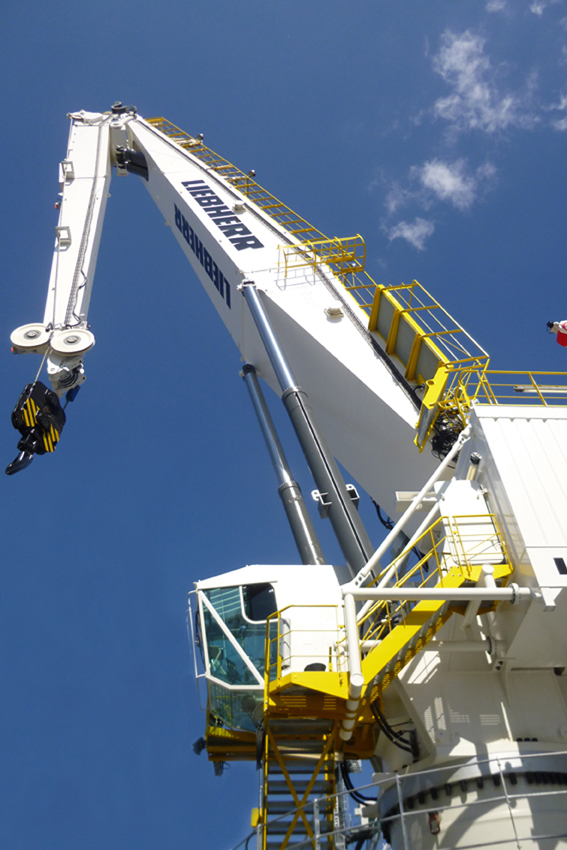 Liebherr to deliver the 1000th Offshore Crane