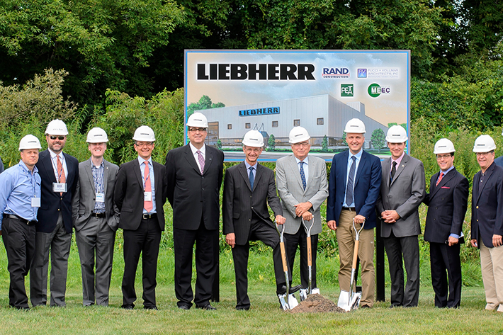 Liebherr-Aerospace Breaks Ground for Its New Facility in Saline, Michigan (USA)