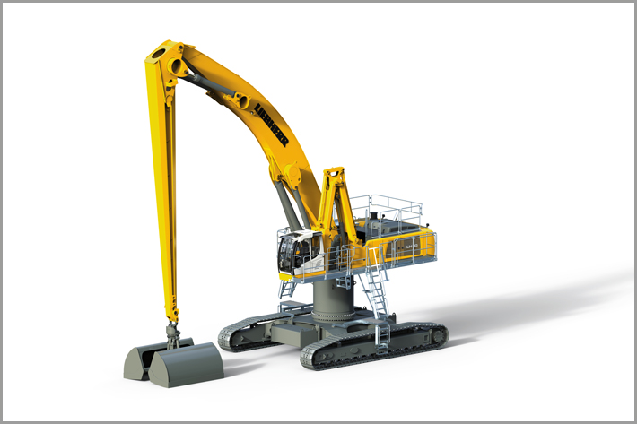 New Liebherr Port Material Handler for powerful work cycles: The LH 110 C High Rise Port