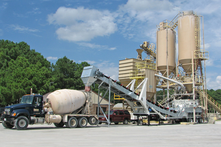 Liebherr Mobile Twin Shaft Mixer