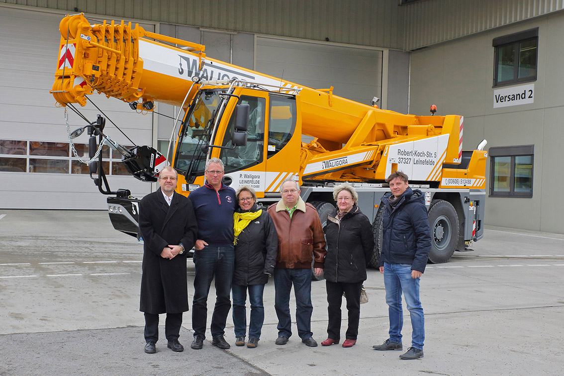 Waligora purchases innovative Liebherr LTC 1050-3.1 with top level equipment