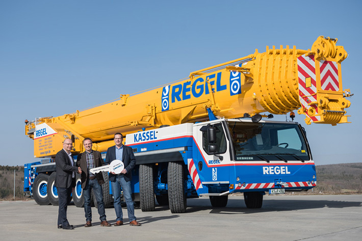 Regel takes delivery of second Liebherr LTM 1300-6.2 mobile crane