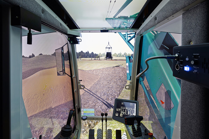 LiSIM – Simulators for Liebherr construction machines: training under even more realistic conditions