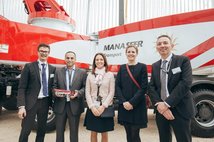 First 50-metre concrete pump on its way to Jordan