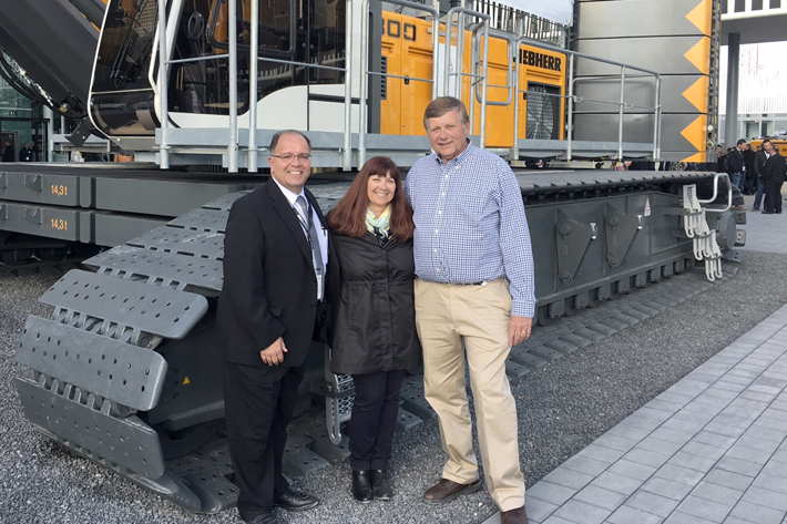 Liebherr cranes for Ideal Crane Rental Inc.