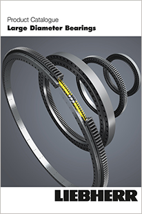 New product catalogue for large diameter bearings