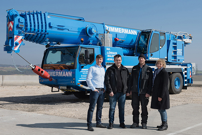 Zimmermann expands crane fleet with Liebherr LTM 1100-4.2 – VarioBase® and remote control deliver enhanced safety and comfort