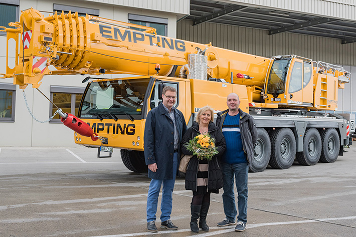"Small but mighty" - family company Empting expands crane fleet with Liebherr LTM 1130-5.1 mobile crane