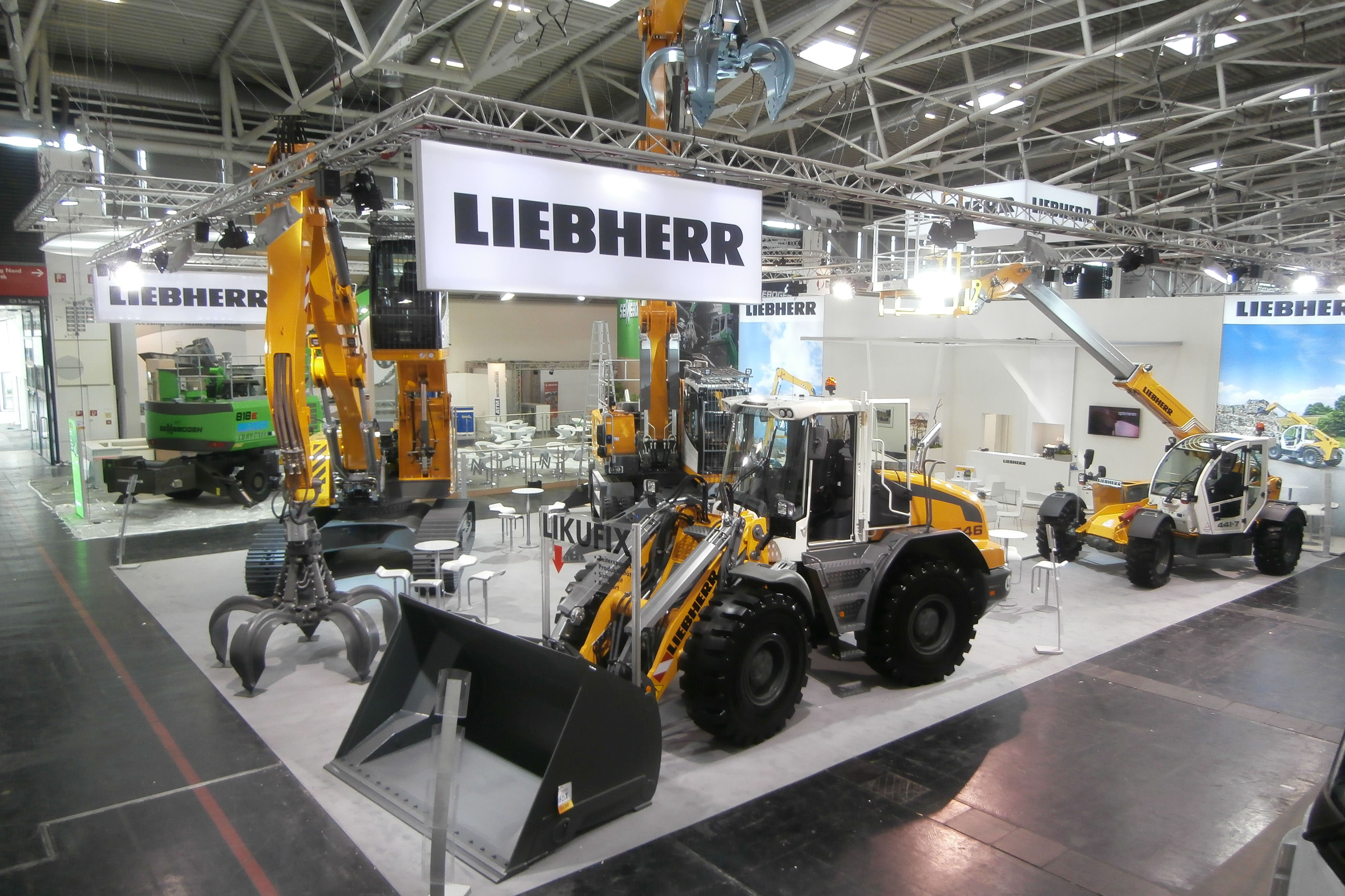 Liebherr at IFAT 2016 in Munich