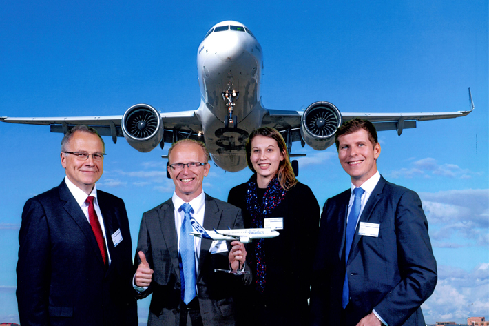 Liebherr-Aerospace receives award from Airbus for best benchmark project