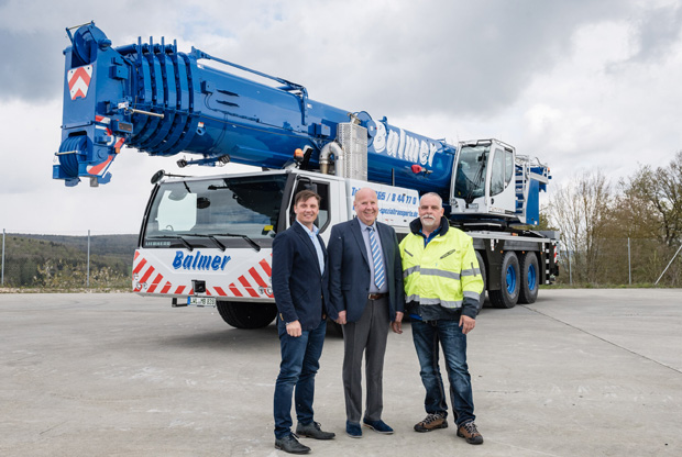 First mobile crane for Balmer special transport contractor – Liebherr LTM 1160-5.2