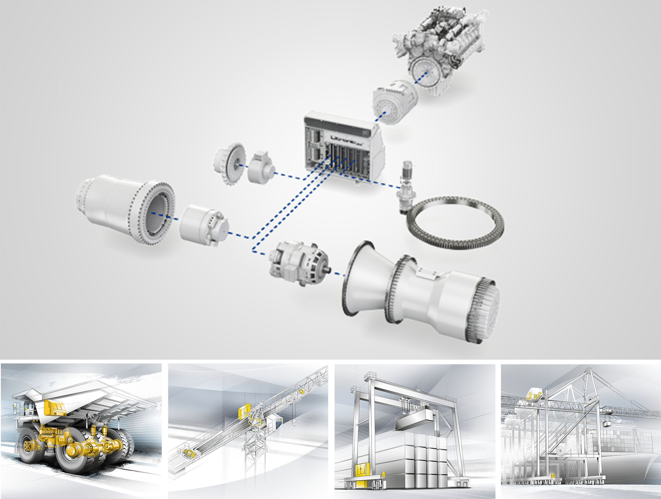 Dieselelektrische Antriebssysteme von Liebherr für Off-Highway-Anwendungen