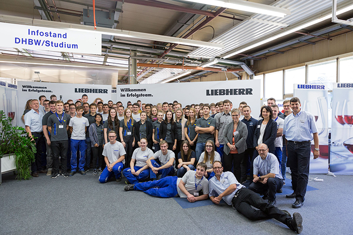 Schule und dann? Berufsorientierung bei Liebherr