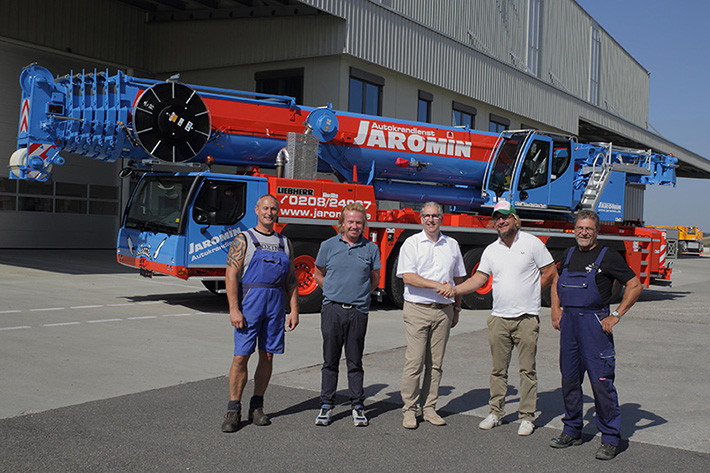 Jaromin adds Liebherr LTM 1250-5.1 mobile crane to its fleet