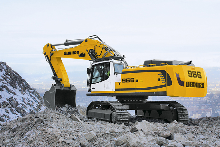 The Liebherr R 966 Crawler Excavator for the Chinese Market