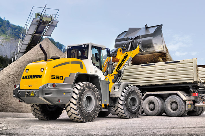 Liebherr Wheel Loader L 550: Greatest Level of Efficiency in All Applications