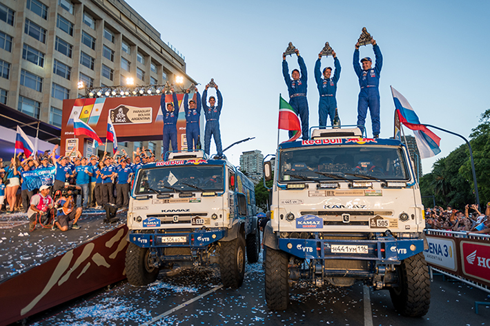 Double victoire au Rallye Dakar 2017