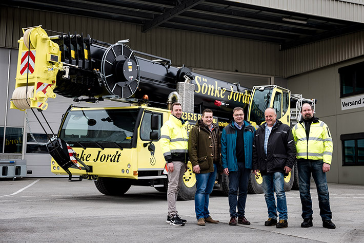 Sönke Jordt expands fleet with a Liebherr LTM 1250-5.1 mobile crane