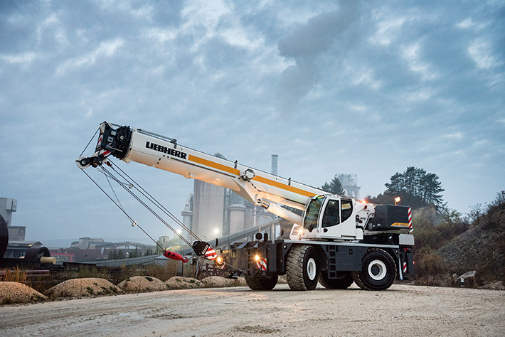 Liebherr extends its crane product portfolio with rough-terrain cranes 
