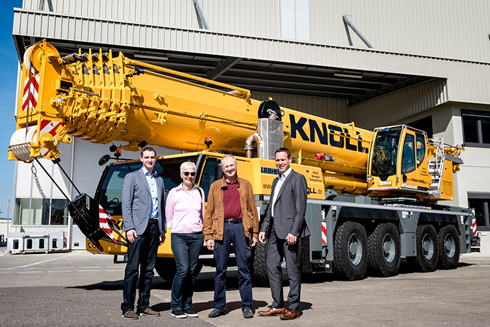 Knoll expands fleet with a Liebherr LTM 1250-5.1 mobile crane