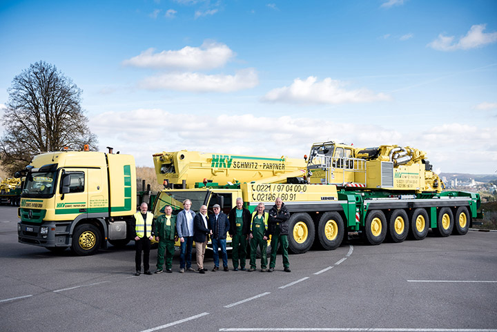 60 tonnes on eight axles – HKV chooses the Liebherr LTM 1500-8.1 mobile crane