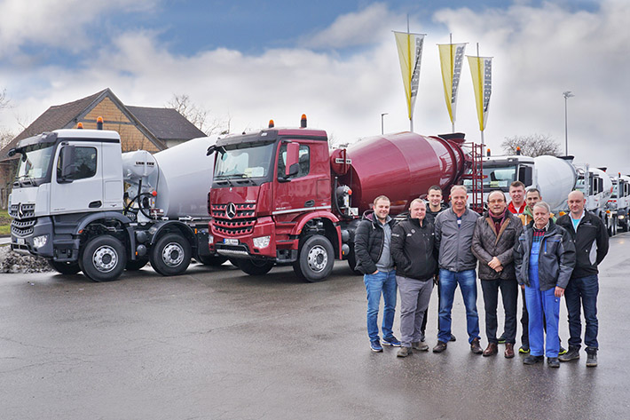 30 Liebherr-Fahrmischer an Stuttgarter Transportunternehmen ausgeliefert