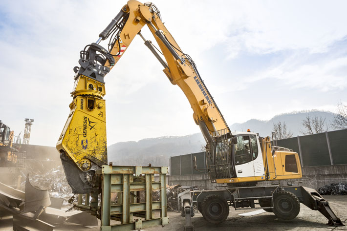 Sinking teeth into scrap metal