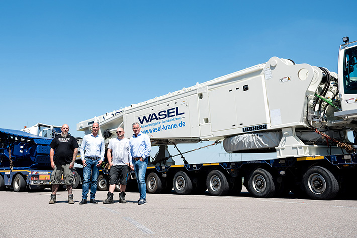 Wasel chooses the innovative SX boom system from Liebherr
