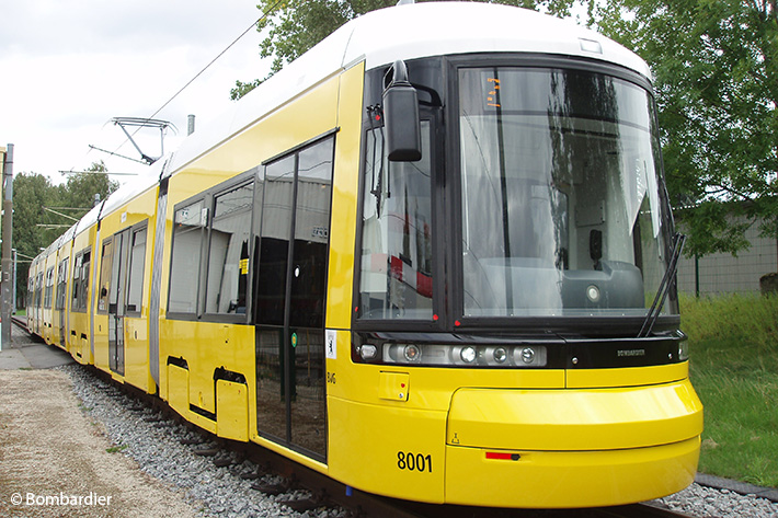Liebherr to provide the Berlin Transport Authority (BVG) with a more efficient fresh air control system for FLEXITY low-floor trams