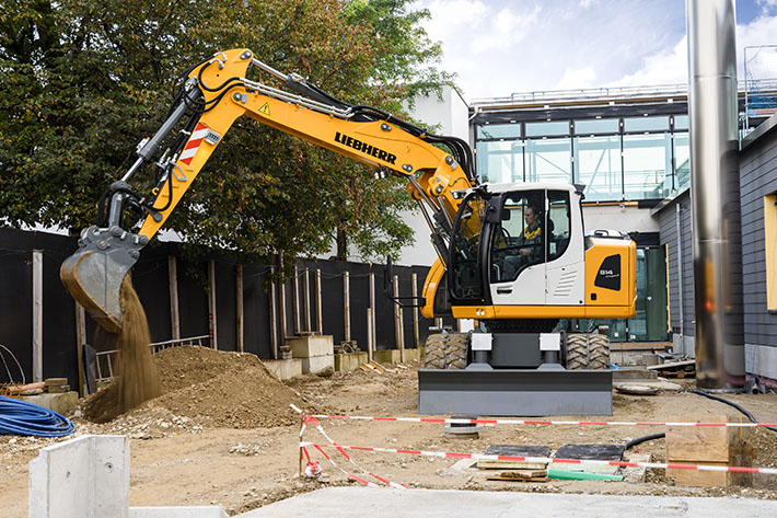 Der neue Liebherr-Mobilbagger A 914 Compact – außergewöhnlich flexibel und produktiv