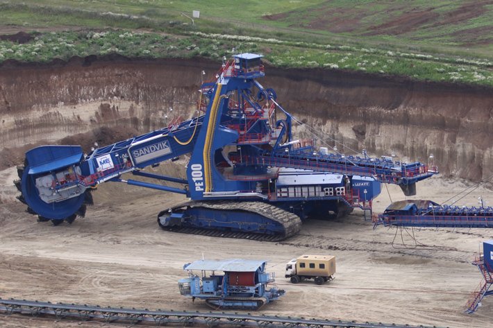 Liebherr supplies a bearing for the world's largest compact bucket wheel excavator