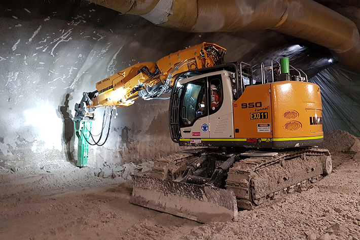 Primele excavatoare pentru tuneluri Liebherr R 950 din Australia au fost livrate în New South Wales
