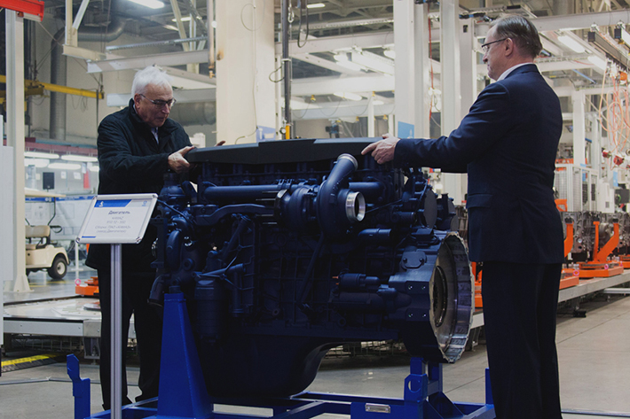 Liebherr and KAMAZ start production of new diesel engines