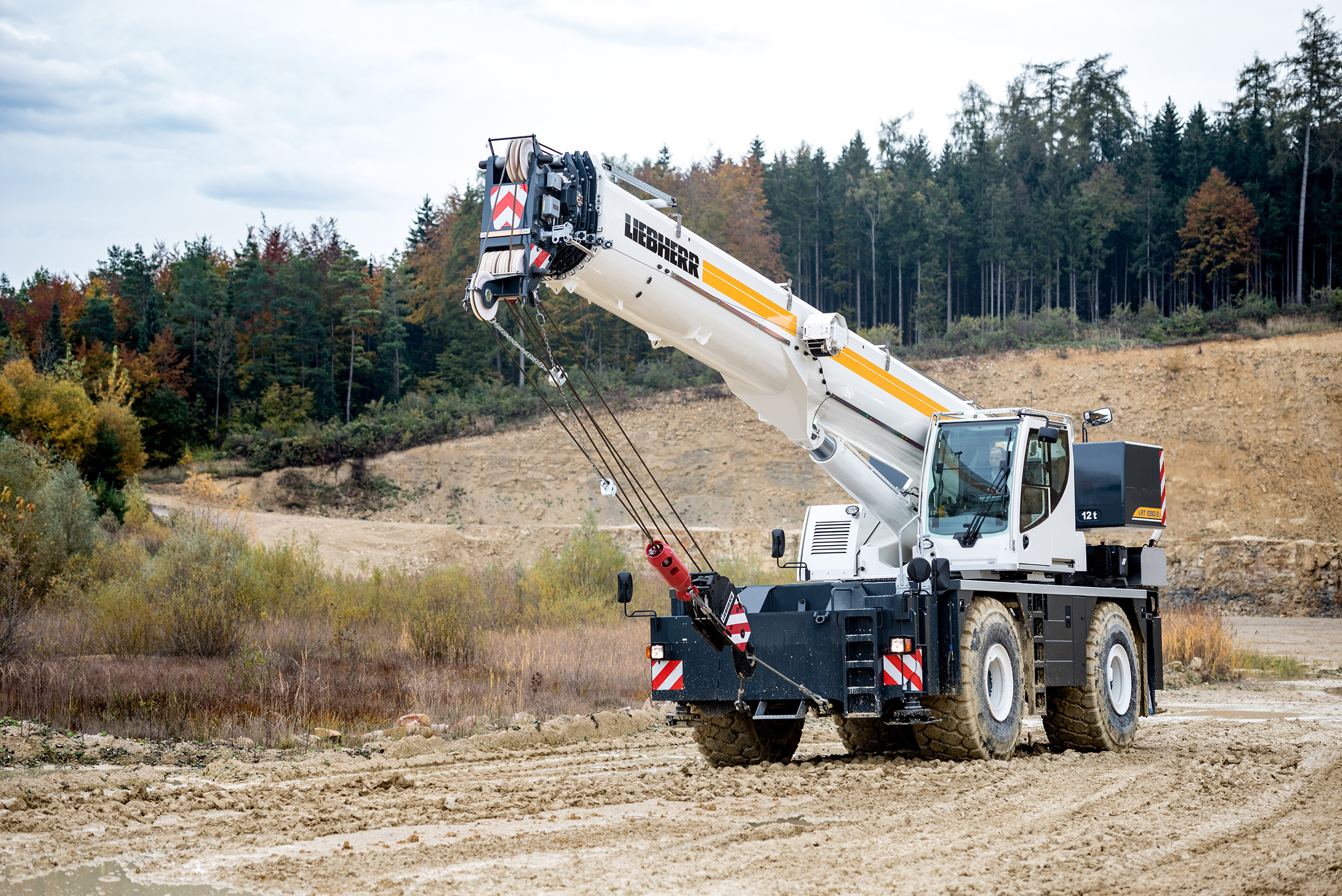 Liebherr presents rough-terrain crane at Intermat 2018