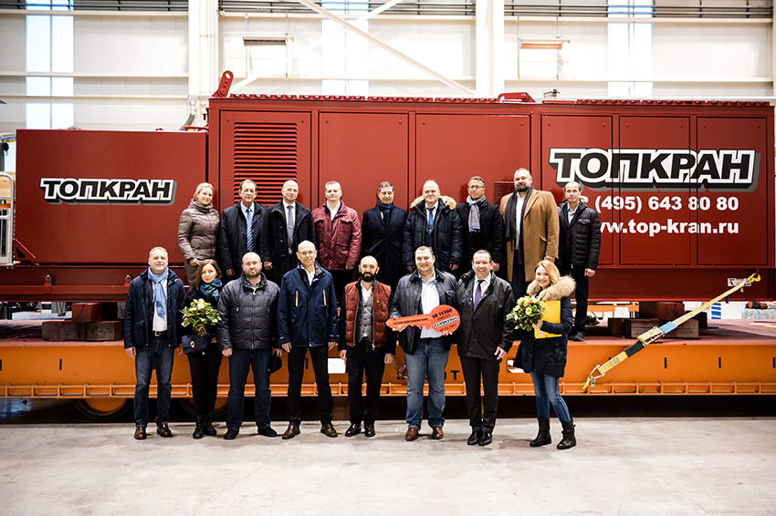 TOPKRAN orders mobile and crawler cranes from Liebherr worth 42 million euros