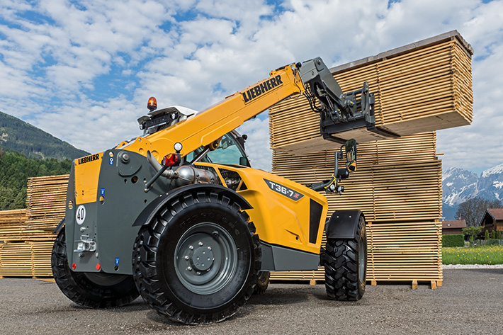 Liebherr expose une vaste gamme de produits sur le salon des engins de chantier de Berne