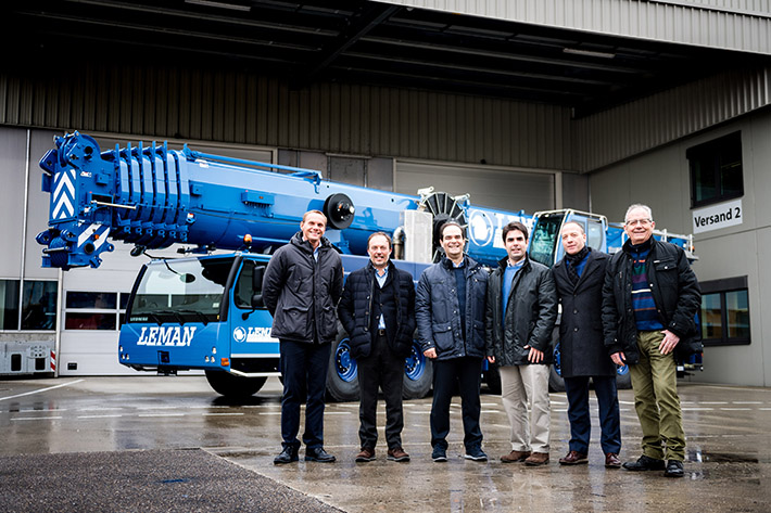 Grúas Leman adquiere tres grúas móviles Liebherr nuevas