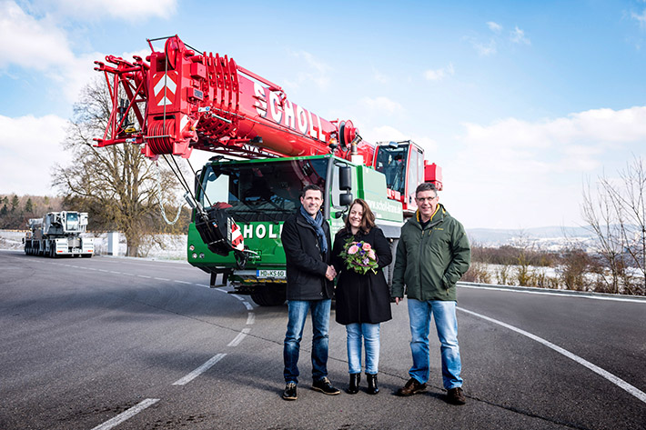 Scholl expands fleet with a Liebherr LTM 1070-4.2 mobile crane