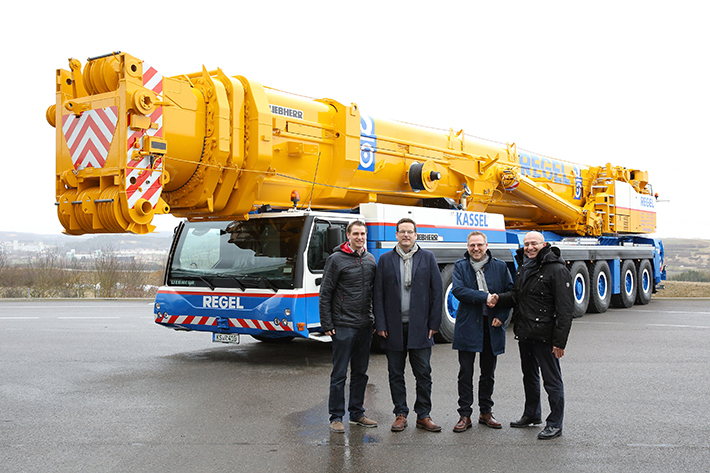 Regel modernising its crane fleet with new Liebherr mobile crane LTM 1500-8.1