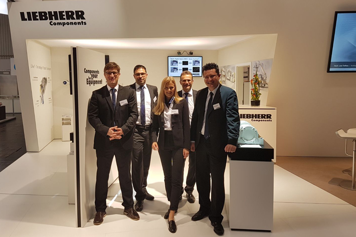 Liebherr at Hannover Messe 2018: Innovative electronics and hydraulics solutions in focus