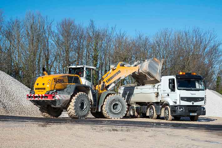 Liebherr showcases demolition spec R 960 SME at Hillhead 2018
