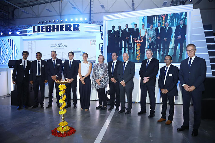 Liebherr Opens New Production Site in India