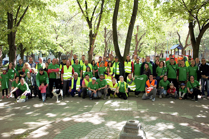 Active Green: Umweltschutzaktion bei Liebherr in Bulgarien