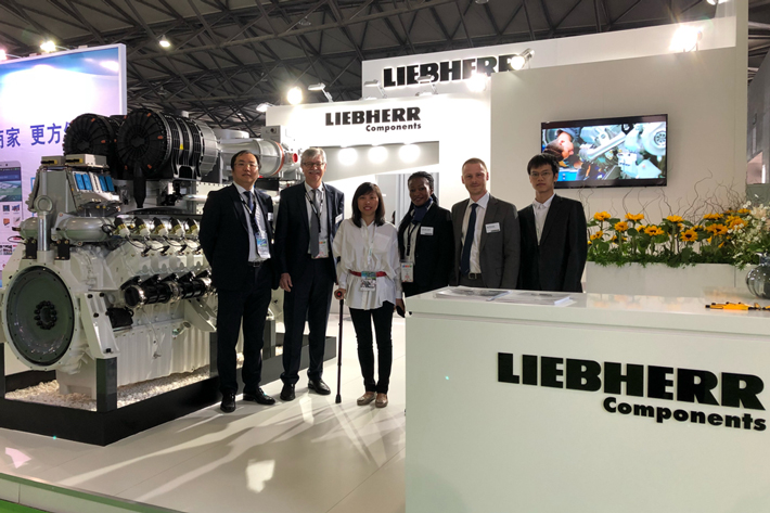 Liebherr gas engine portfolio premiering at G-Power 2018