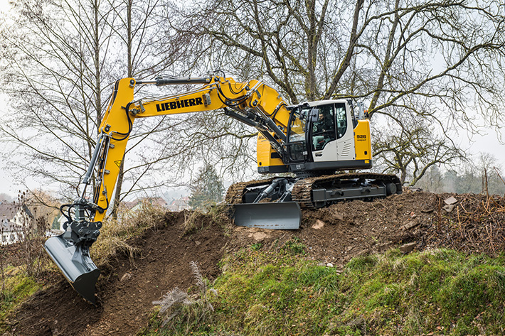 Liebherr starts series production of new R 926 Compact crawler excavator