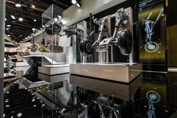 Liebherr-Aerospace at Farnborough International Airshow 2018