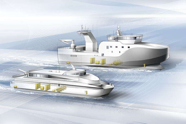 New power electronics for maritime applications by Liebherr at SMM 2018